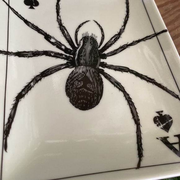 Pottery Barn Rare Terrifying Ace Playing Cards with Spooky Image Plates 🦉💀🕷🦇 - Picture 12 of 16